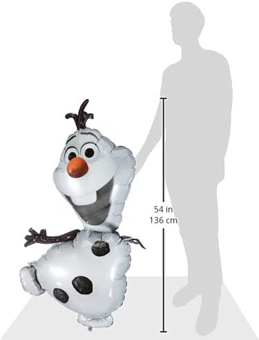 Ballon Frozen Olaf 41 inches, Comme Sur L'image – Image 2