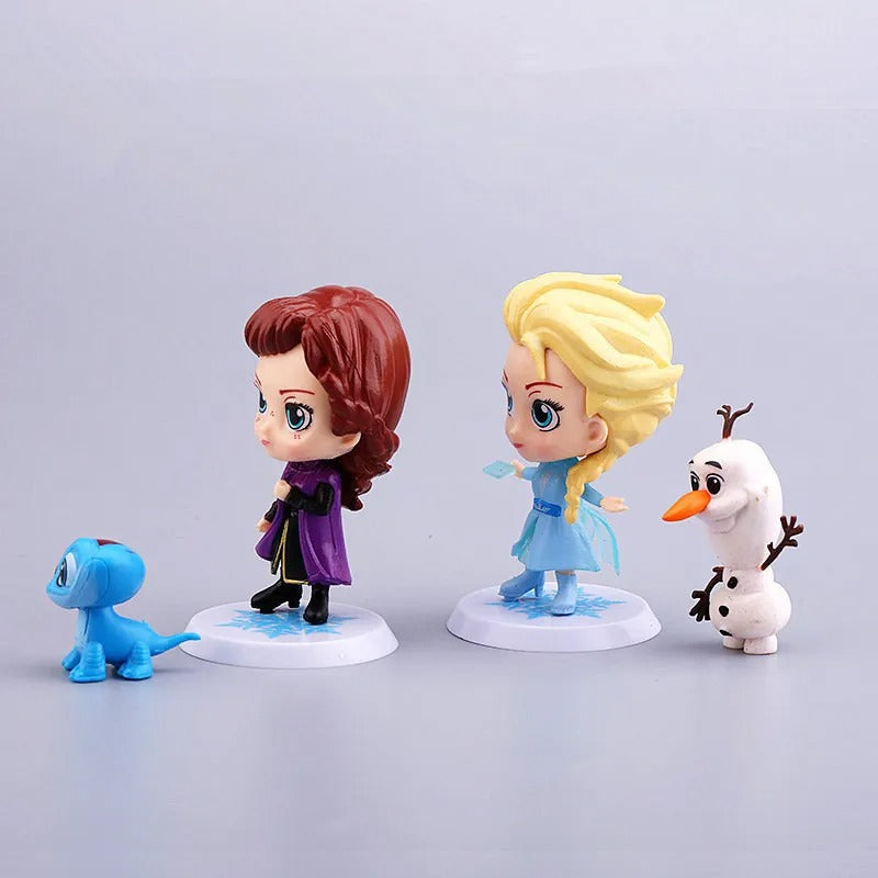 Lot de 4 figurines La Reine des Neiges 2 – Image 2