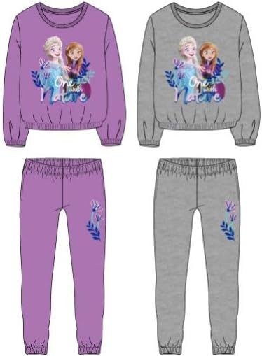 Survêtement Disney Frozen à capuche Elsa et Anna pour fille – Image 3