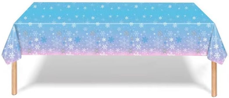 Lot de 3 nappes jetables Frozen Reine des Neiges 2,20 m x 1,30 m – Image 6