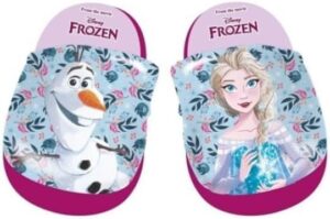 Chaussons Frozen La Reine pour enfants et adolescents, doux et chauds, 32