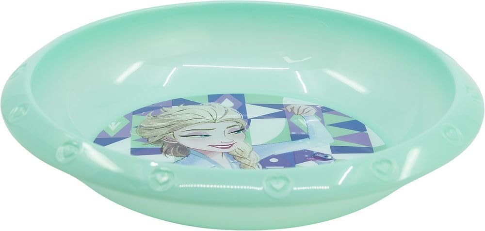 Bol enfant Disney La Reine des neiges en plastique alimentaire recyclable – Image 2