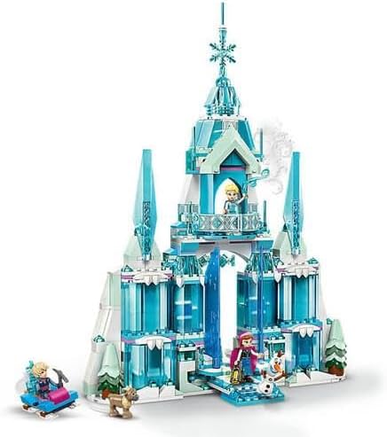 LEGO Disney Palais de glace d’Elsa avec château, Anna et Elsa 43244 – Image 4
