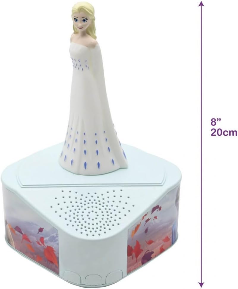 Enceinte Bluetooth 5.0 La Reine des Neiges avec figurine lumineuse – Image 5