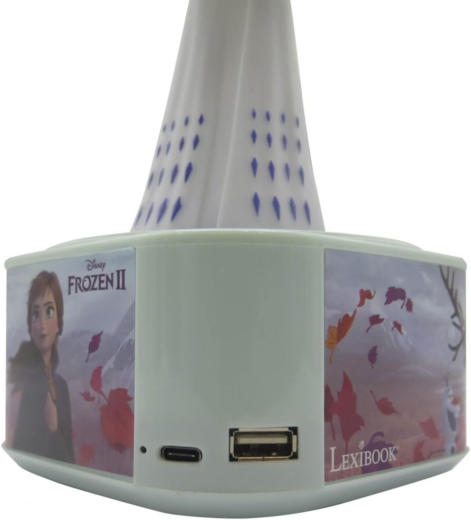 Enceinte Bluetooth 5.0 La Reine des Neiges avec figurine lumineuse – Image 4