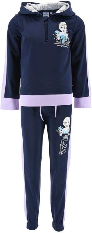 Survêtement Elsa bleu 2 pièces pour fille La Reine des Neiges