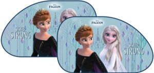 Paire de tentes latérales trapézoïdales Disney La Reine des neiges Elsa et Anna 65x38