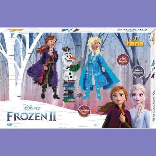 Boîte créative Hama Midi La Reine des Neiges 2 avec 6.000 perles – Image 3