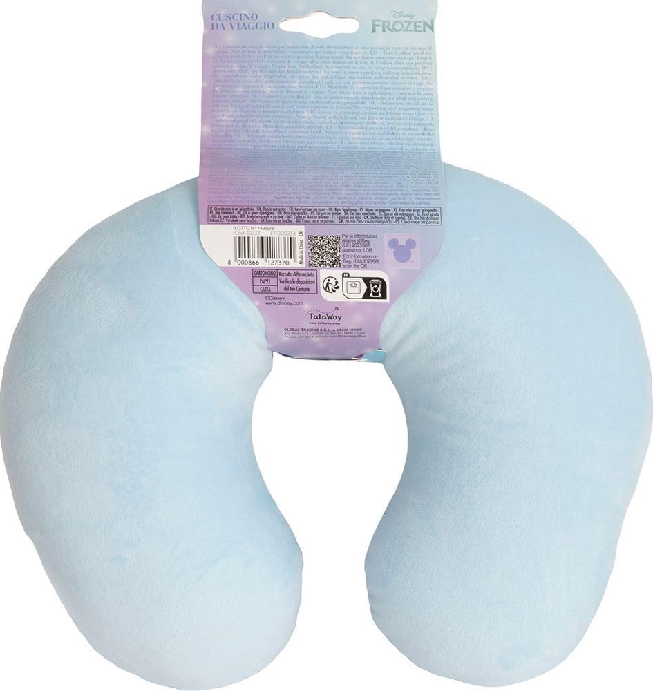 Coussin de voyage La Reine des neiges avec Elsa et Anna – Image 4
