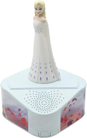 Enceinte Bluetooth 5.0 La Reine des Neiges avec figurine lumineuse