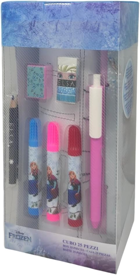 Kit papeterie Disney Frozen 25 pièces La Reine des neiges – Image 5