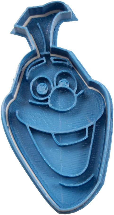Emporte-pièces Frozen bleu lot de 5, 8 x 7 x 1,5 cm – Image 4