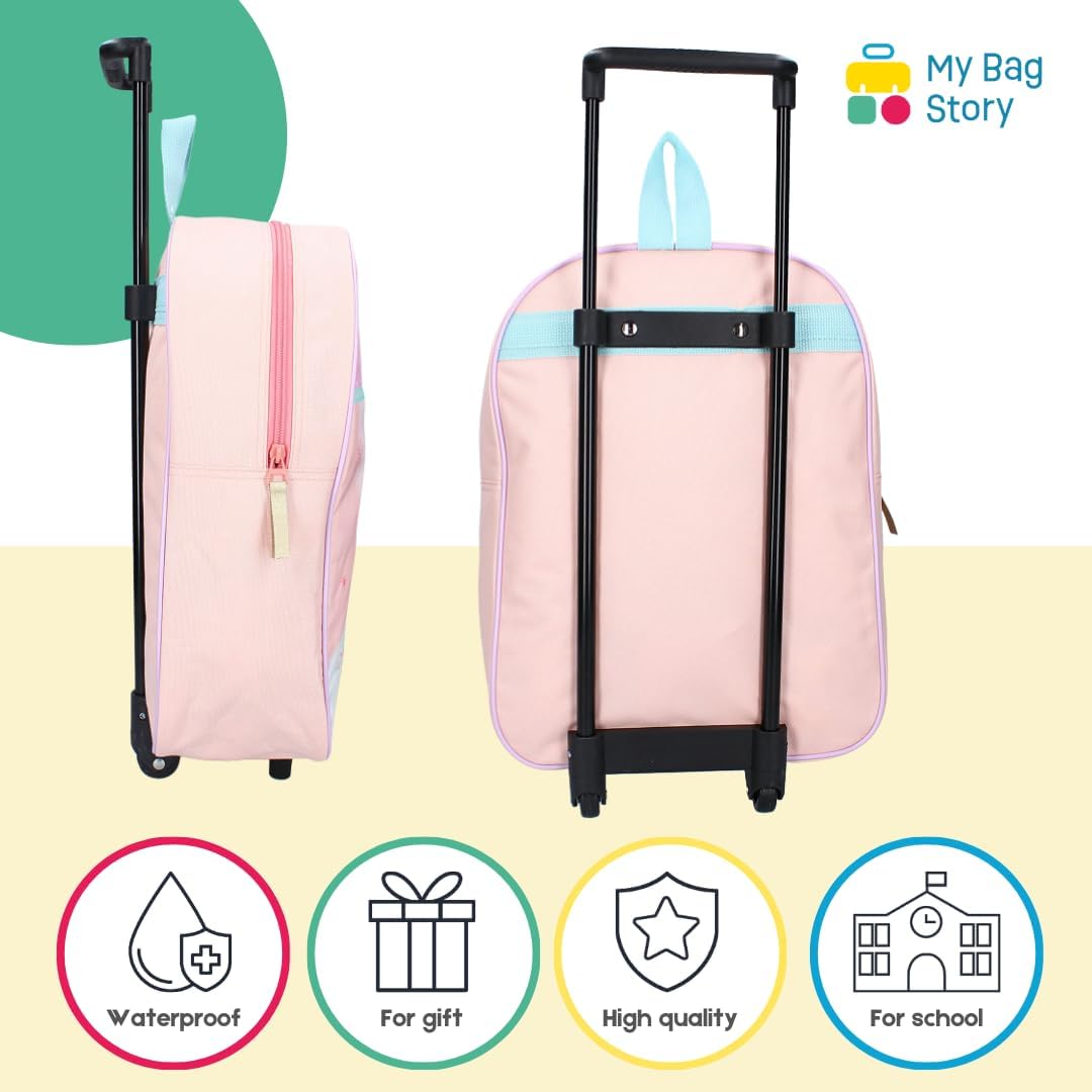 Sac trolley La Reine des Neiges 39 cm pour fille sans bretelles – Image 5
