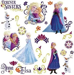 Stickers muraux Disney La Reine des Neiges Printemps, 27 stickers