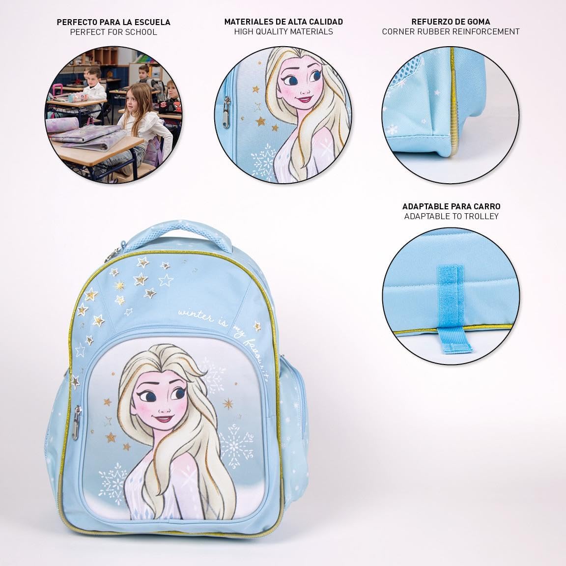Sac Disney La Reine des Neiges en 100% polyester – Image 4