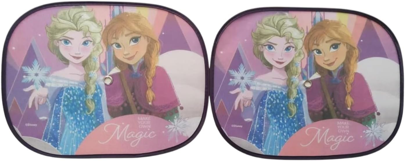 Paire de pare-soleils latéraux Disney Frozen 44 x 35 cm pour voiture – Image 4