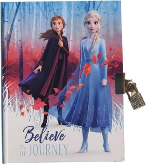 Journal secret Disney La Reine des Neiges II avec cadenas et 2 clés