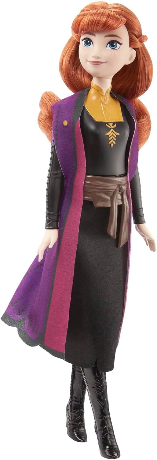 Poupée Anna Disney La Reine des Neiges 2 avec cape en tissu – Image 6