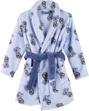 Peignoir enfant Disney Frozen Elsa corail