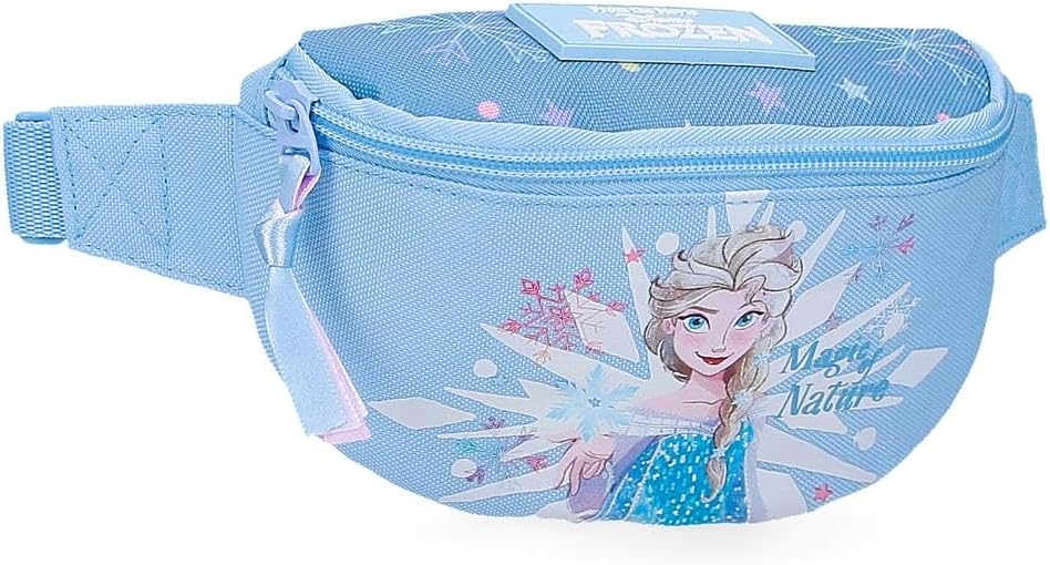 Sac banane Disney Frozen Magic bleu à compartiments