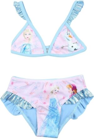 Maillot de bain mauve pour fille Disney La Reine des Neiges