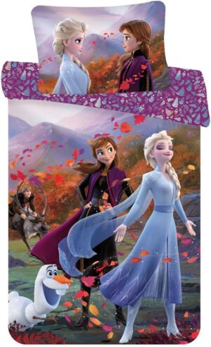 Parure bébé La Reine des Neiges Wind en 100% coton avec zip
