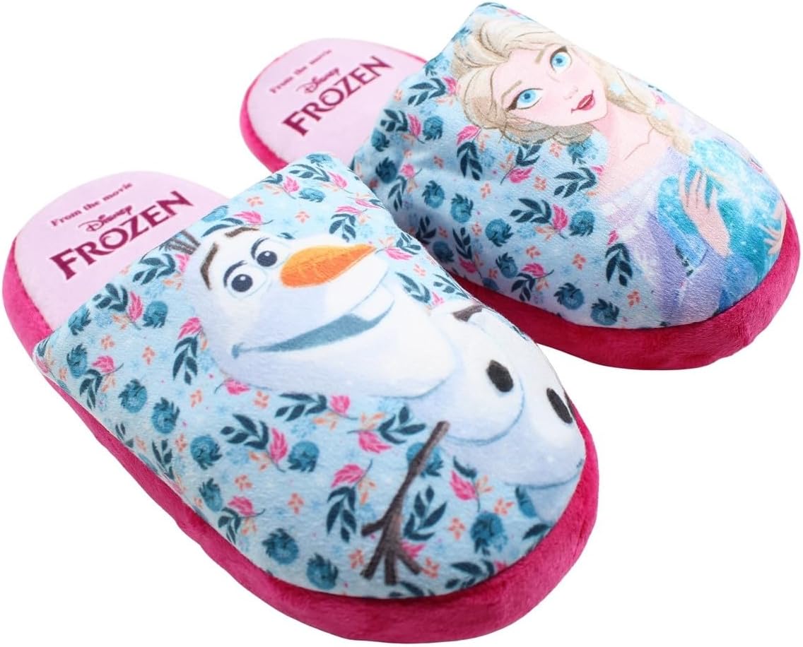 Chaussons fille La Reine des Neiges avec Elsa et Anna – Image 2