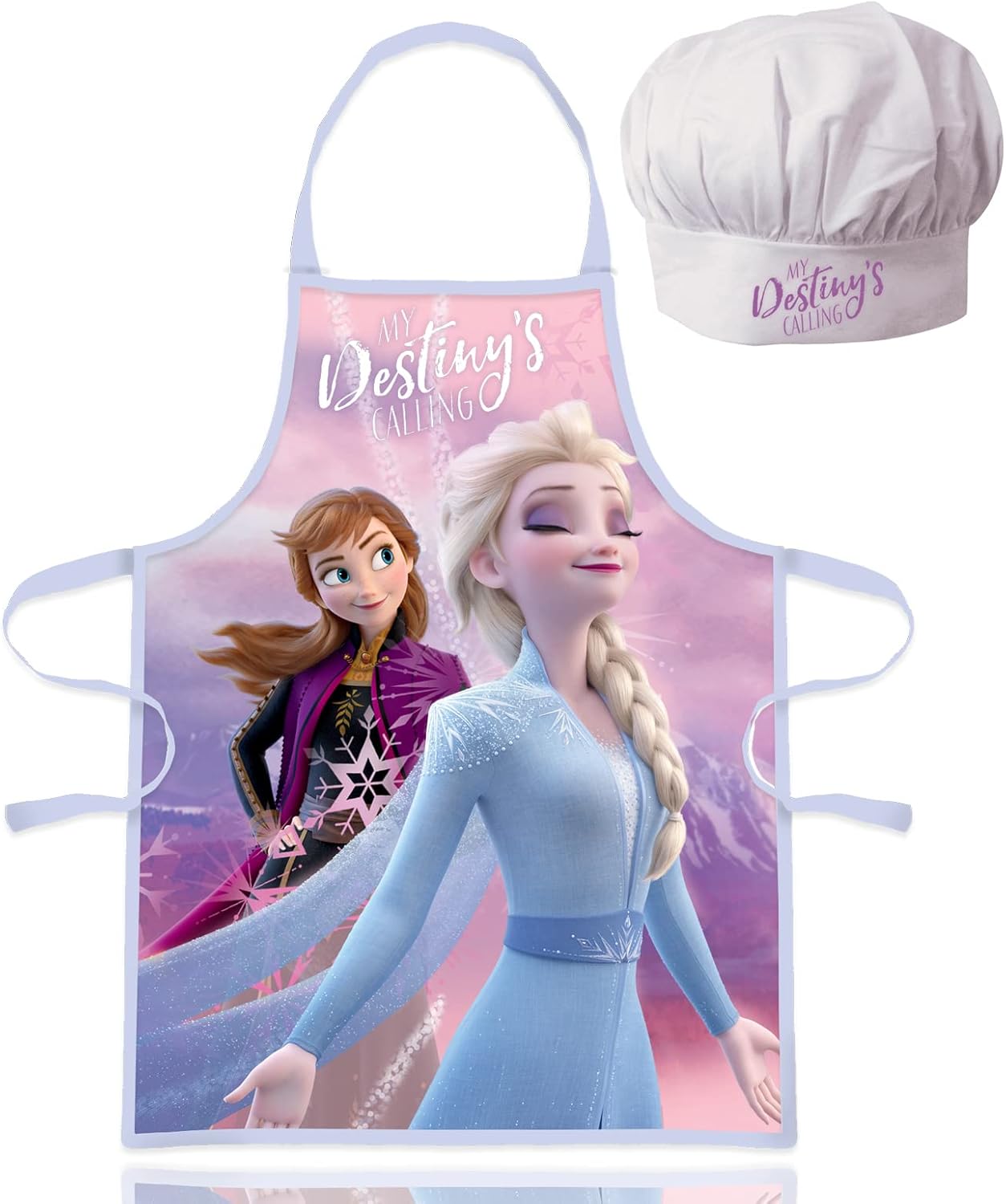 Ensemble tablier et toque ajustable enfant Frozen, 3 à 8 ans – Image 2