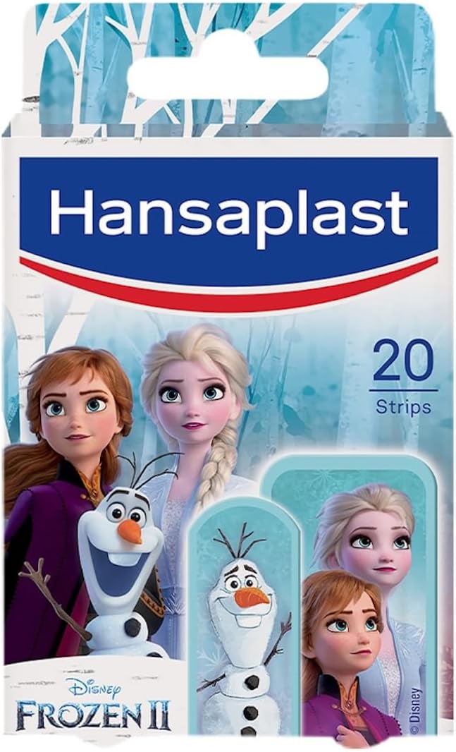 Hansaplast Disney La Reine des Neiges, 20 pansements enfant en 2 formats