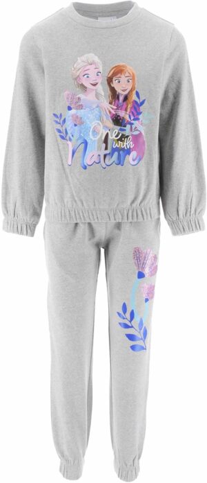 Survêtement Disney Frozen à capuche Elsa et Anna pour fille