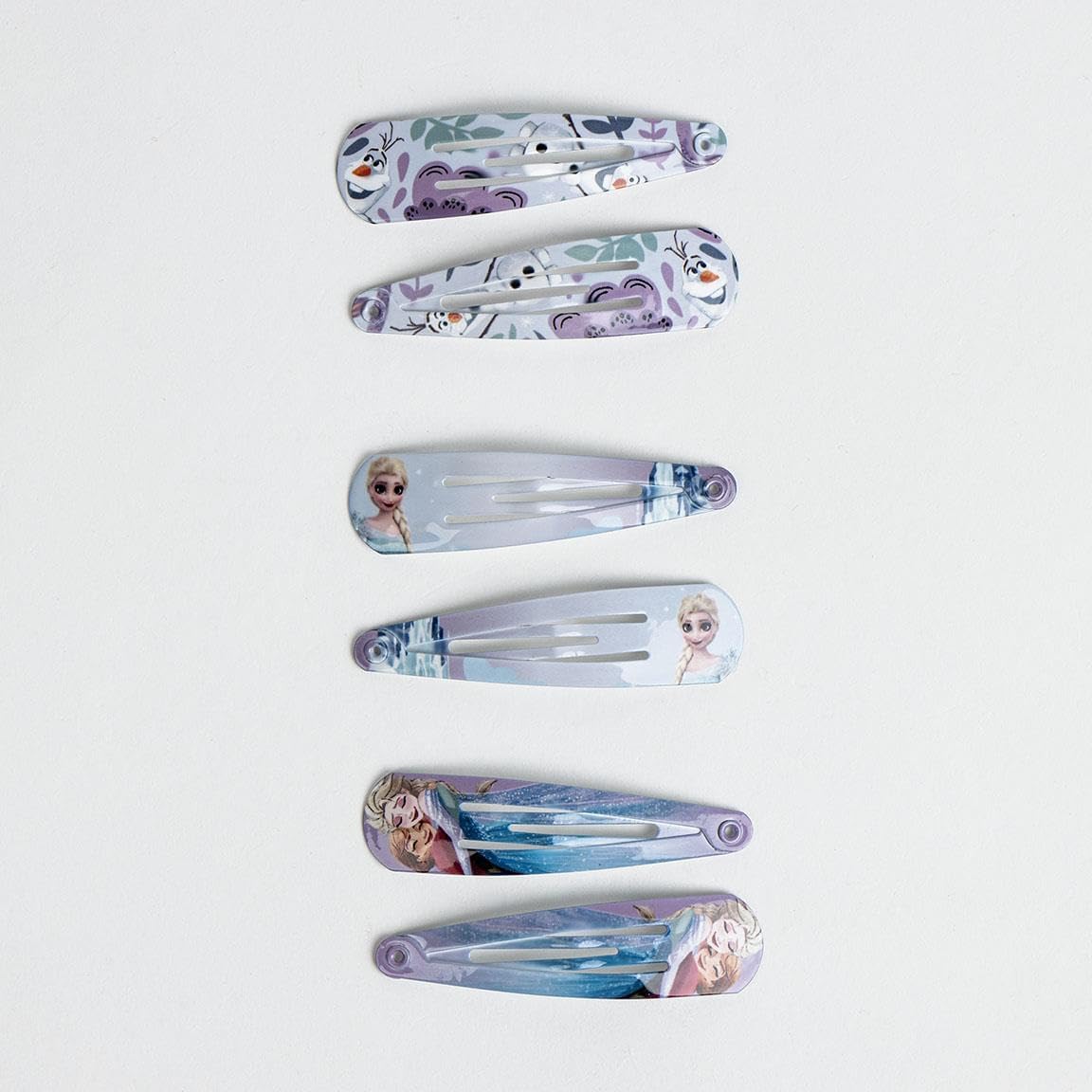 Clips cheveux Frozen, lot de 6 accessoires – Image 2
