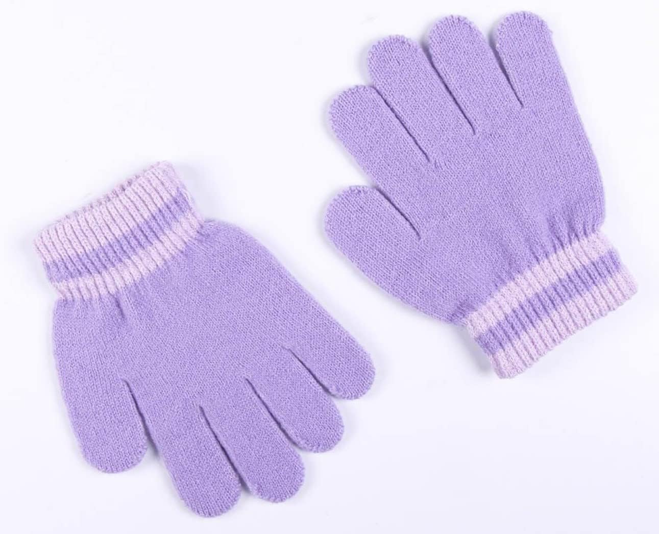 Ensemble bonnet et gants violet Disney La Reine des Neiges II pour fille – Image 3