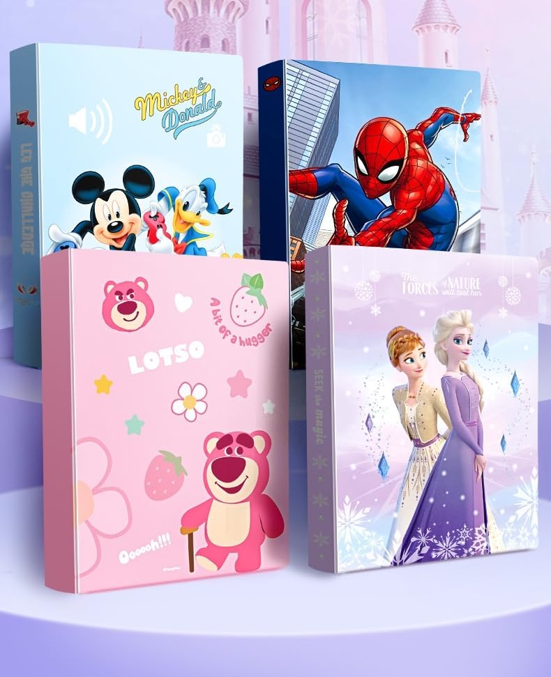 Classeur A4 Elsa 30 poches avec pochettes transparentes – Image 3