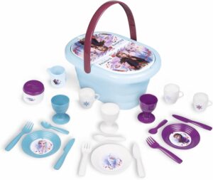 Panier pique-nique La Reine des Neiges 2 Smoby avec 21 accessoires