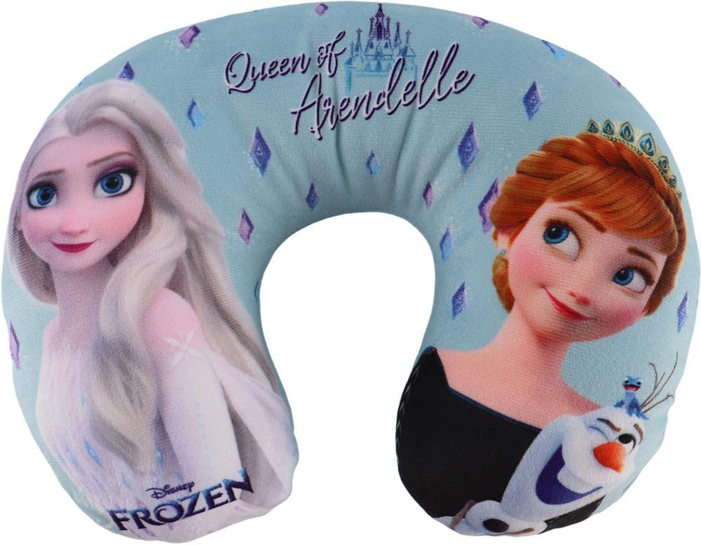 Coussin de voyage La Reine des neiges avec Elsa et Anna