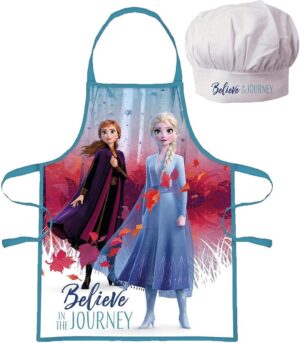 Tablier azur Disney La Reine des Neiges WD21501 pour fille
