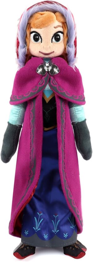 Peluche Anna Reine des Neiges 38 cm, couleur Type 4