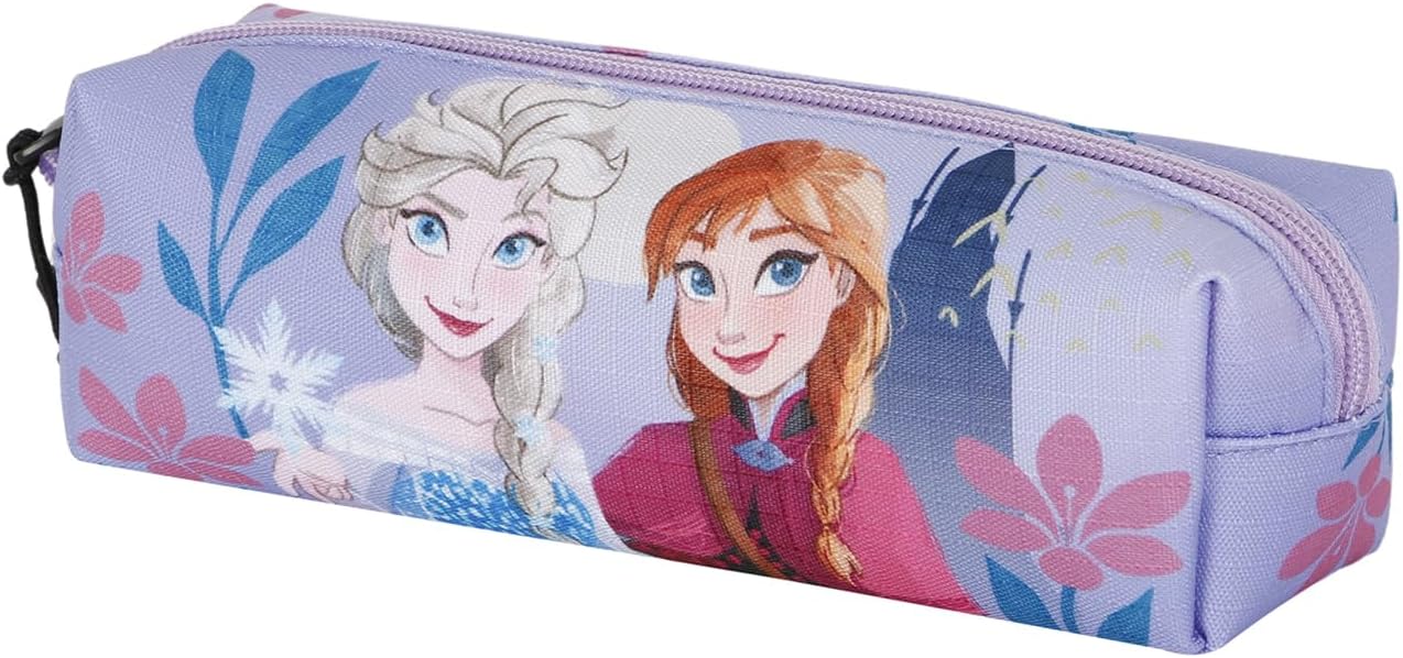 Trousse carrée Fan 2.2 La Reine des Neiges 2 Frozen 2, lilas