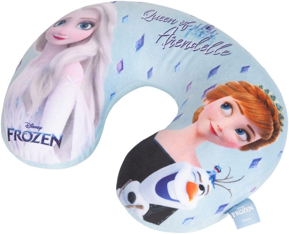 Coussin de voyage La Reine des neiges avec Elsa et Anna – Image 2
