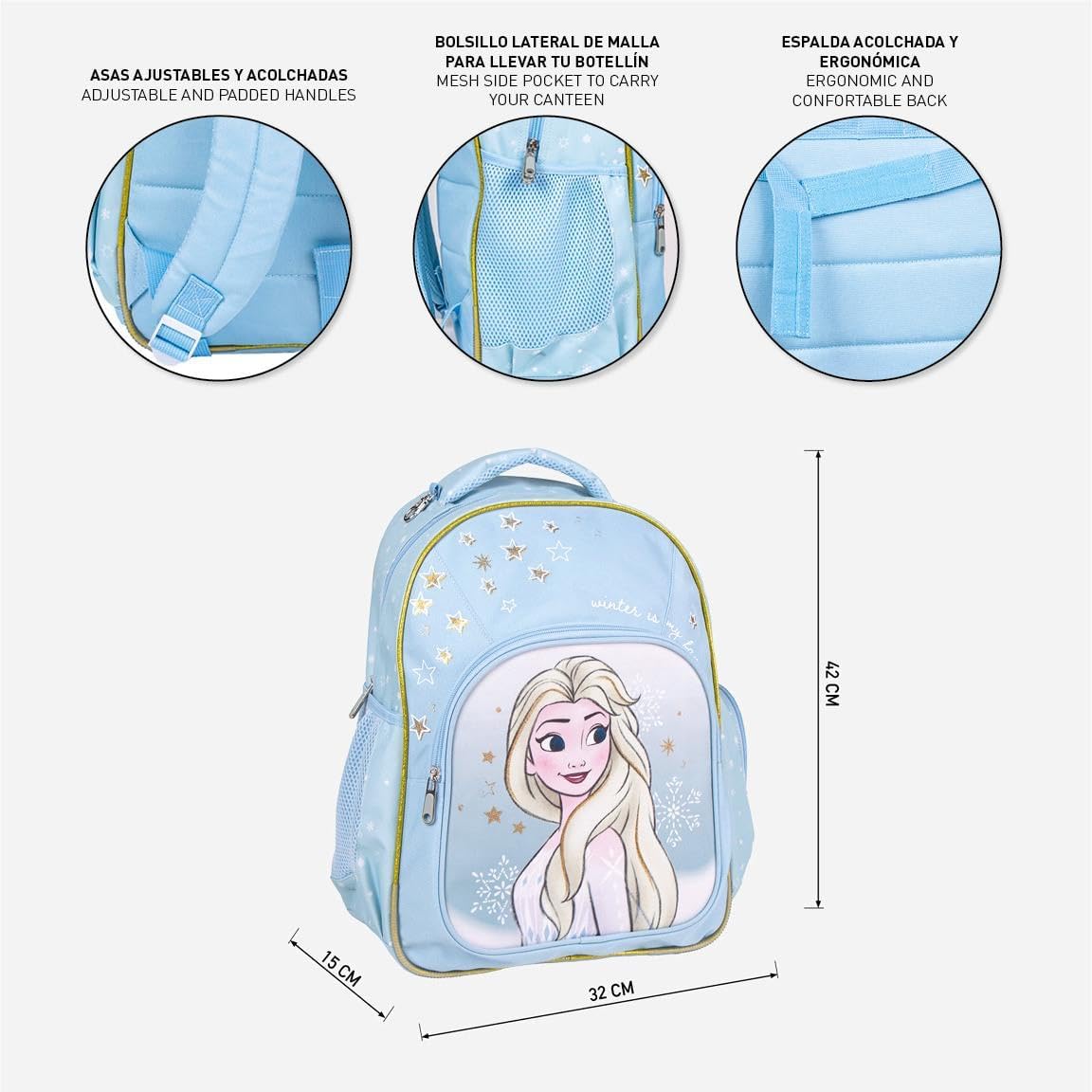 Sac Disney La Reine des Neiges en 100% polyester – Image 5