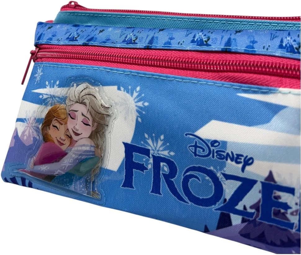 Trousse organisateur La Reine des Neiges à 3 compartiments – Image 2