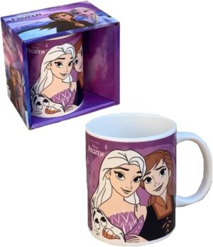 Mug Disney Frozen II en céramique 350 ml avec Elsa et Anna
