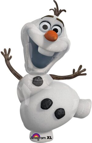 Ballon Frozen Olaf 41 inches, Comme Sur L'image