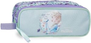 Trousse Disney La Reine des Neiges Close to The Heart en polyester, triple compartiment