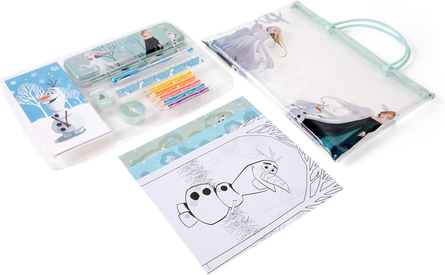 Kit créatif Disney La Reine des Neiges avec Elsa, Anna et Olaf – Image 2