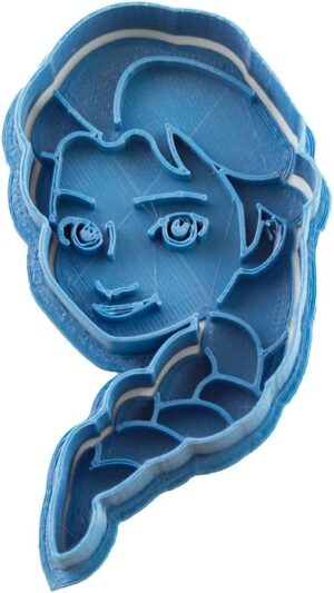 Emporte-pièce Elsa bleu La Reine des neiges 8 x 7 x 1,5 cm