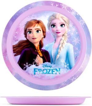 Assiette plate Frozen lilas en polypropylène 20,5 cm Lulabi
