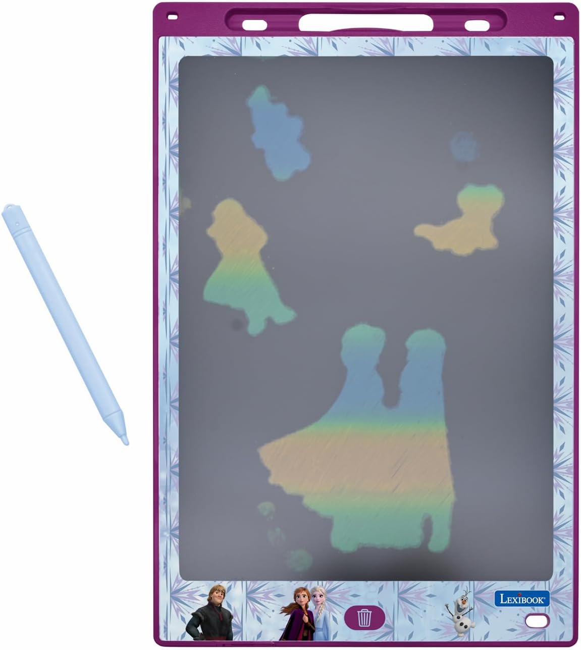 Ardoise magique A4 La Reine des Neiges Lexibook multicolore – Image 8