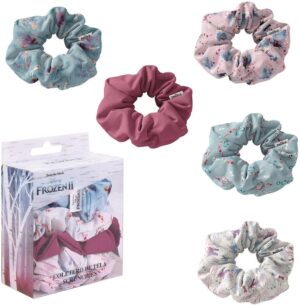 Lot de 5 chouchous Elsa en polyester, La Reine des Neiges 2 Disney