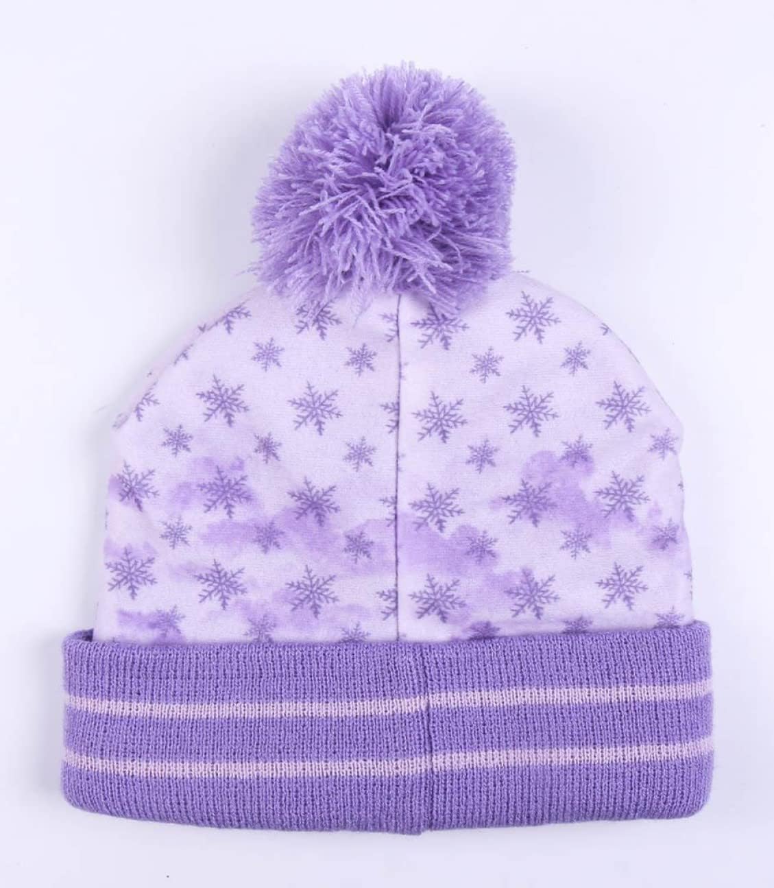 Ensemble bonnet et gants violet Disney La Reine des Neiges II pour fille – Image 2